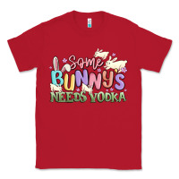 Red some bunnys needs vodka Classic Tee - MaliasSmallBusiness