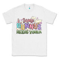 White some bunnys needs vodka Classic Tee - MaliasSmallBusiness