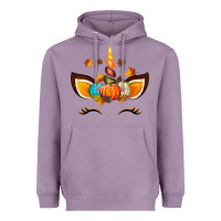 Lavender Unicorn Fall Heavyweight Hoodie - texasbilliewilder