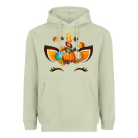 Matcha Unicorn Fall Heavyweight Hoodie - texasbilliewilder