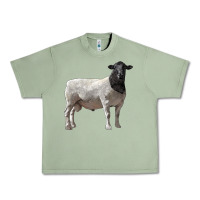 Oil Green dorper sheep Urban Heavy Tee - LillyAllenDesigns