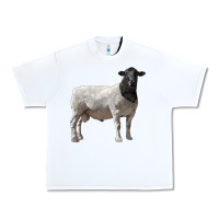 White dorper sheep Urban Heavy Tee - LillyAllenDesigns