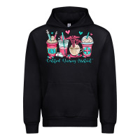 Black cna certified nursing assistant coffee cups Urban Hoodie - OliviaCreatesArt
