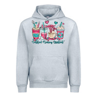 Heather Grey cna certified nursing assistant coffee cups Urban Hoodie - OliviaCreatesArt