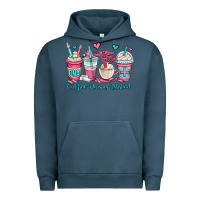 Pigment Midnight Navy cna certified nursing assistant coffee cups Urban Hoodie - OliviaCreatesArt