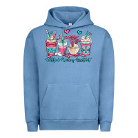 Pigment Pebble Blue cna certified nursing assistant coffee cups Urban Hoodie - OliviaCreatesArt