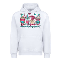 White cna certified nursing assistant coffee cups Urban Hoodie - OliviaCreatesArt