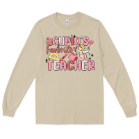 Mushroom cupid's favorite teacher Long Sleeve Tee - MaliasSmallBusiness
