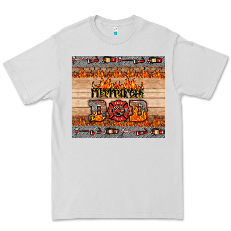 Firefighter Dad Premium Tee by HRA Design Shop | Teevron