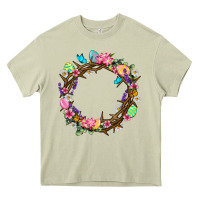 Mossy Crown of thorns Easter Day Heavy Core Tee - Neo Western