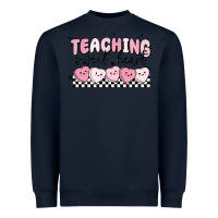 Navy teaching sweetheart Heavyweight Sweatshirt - MaliasSmallBusiness
