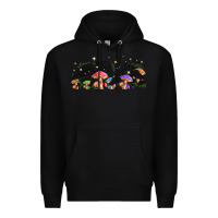 Black magic mushroom Premium Hoodie - TumblerDesignByShophia