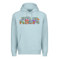 Blue Mist magic mushroom Premium Hoodie - TumblerDesignByShophia