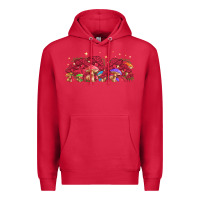 Cardinal magic mushroom Premium Hoodie - TumblerDesignByShophia
