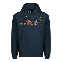 Navy magic mushroom Premium Hoodie - TumblerDesignByShophia