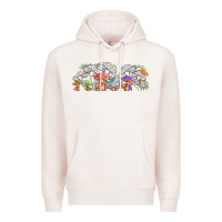Pale Pink magic mushroom Premium Hoodie - TumblerDesignByShophia