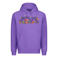 Purple magic mushroom Premium Hoodie - TumblerDesignByShophia