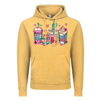 Vintage Mustard valentines day coffee Vintage Hoodie - Jasminsmagicworld