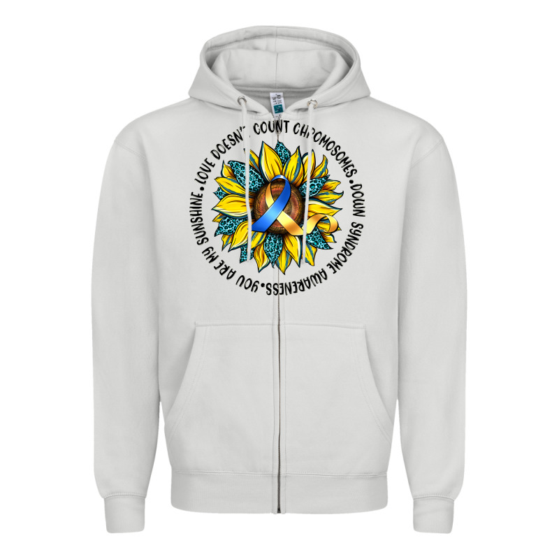 Down Syndrome Zipper Hoodie by Artiststas | Teevron