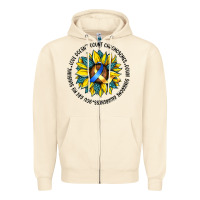 Sandshell down syndrome Zipper Hoodie - Artiststas