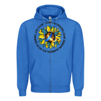 True Royal down syndrome Zipper Hoodie - Artiststas