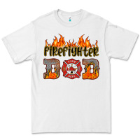 White firefighter dad Premium Tee - HRA Design Shop
