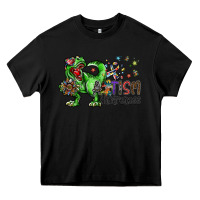 Black autism awareness Heavy Core Tee - SublimationCraftShop