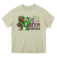 Mossy autism awareness Heavy Core Tee - SublimationCraftShop