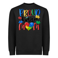 Black proud autism mom Heavyweight Sweatshirt - MaliasSmallBusiness