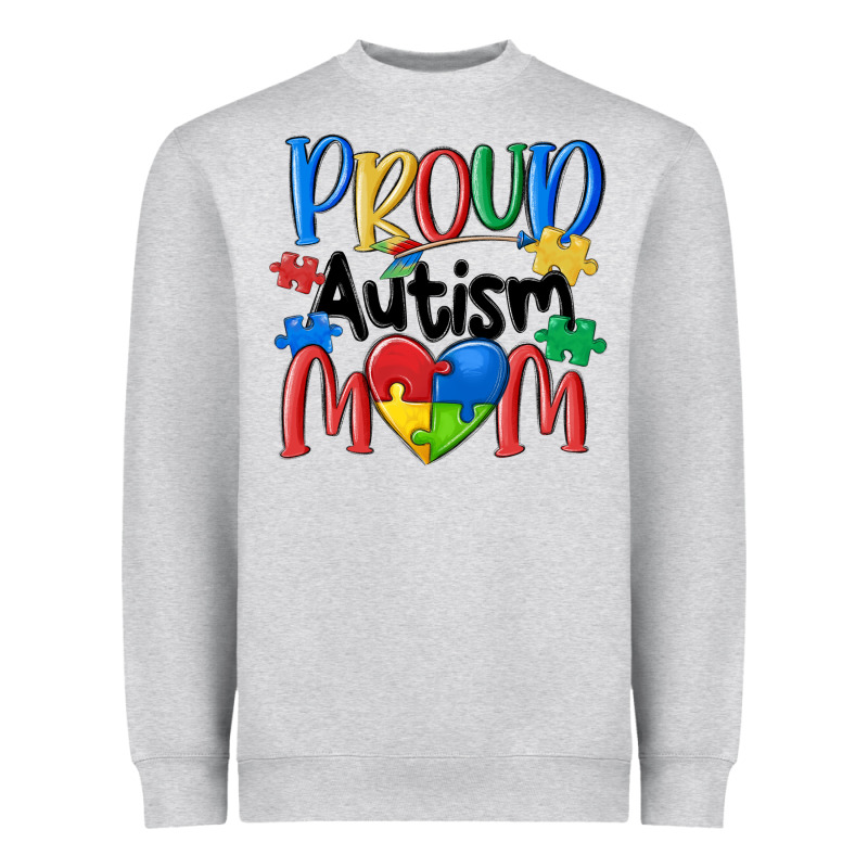 Proud Autism Mom Heavyweight Sweatshirt by MaliasSmallBusiness | Teevron