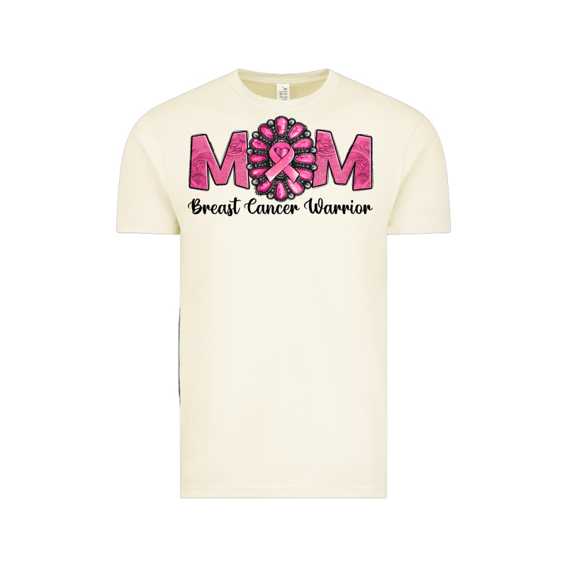 Breast Cancer Warrior Mom Vintage Tee by Jasminsmagicworld | Teevron