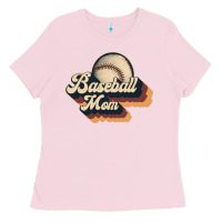 Bubblegum Pink baseball mom Ladies Tee - JahusDesignShop