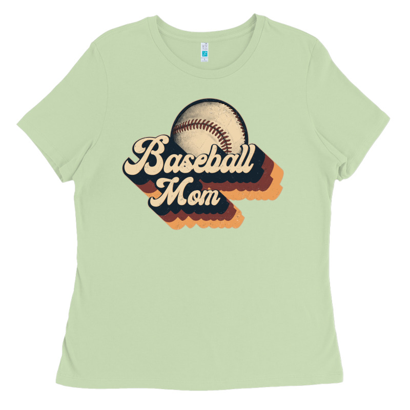 Baseball Mom Ladies Tee by JahusDesignShop | Teevron