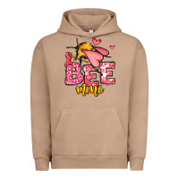 Pigment Burro Bee Mine Valentines Day Urban Hoodie - OliviaCreatesArt