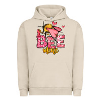 Pigment French Oak Bee Mine Valentines Day Urban Hoodie - OliviaCreatesArt