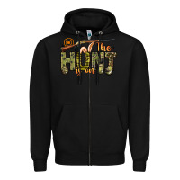 Black the hunt is on Zipper Hoodie - Artiststas