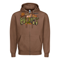 Chestnut the hunt is on Zipper Hoodie - Artiststas