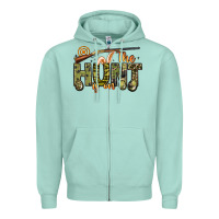 Seafoam the hunt is on Zipper Hoodie - Artiststas