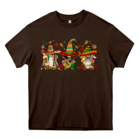 Chocolate Brown mexican gnomies Heavy Core Tee - FaDigitalArtStudio