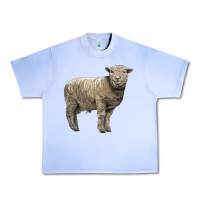 Grape Ice southdown sheep Urban Heavy Tee - LillyAllenDesigns
