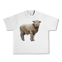 Lunar Rock southdown sheep Urban Heavy Tee - LillyAllenDesigns