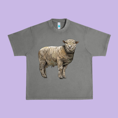Southdown Sheep Urban Heavy Tee Designed By Lillyallendesigns