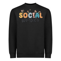 Black social worker Heavyweight Sweatshirt - MaliasSmallBusiness