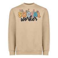 Social Worker Heavyweight Sweatshirt | Teevron