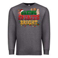 Charcoal Heather Baking spirits bright Premium Sweatshirt - NancyCooperArtShop