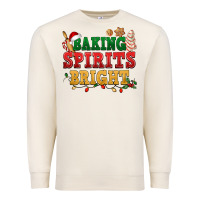 Sandshell Baking spirits bright Premium Sweatshirt - NancyCooperArtShop
