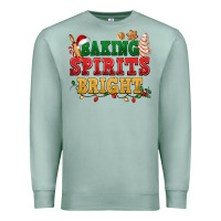 Seafoam Baking spirits bright Premium Sweatshirt - NancyCooperArtShop