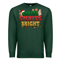 Sports Green Baking spirits bright Premium Sweatshirt - NancyCooperArtShop
