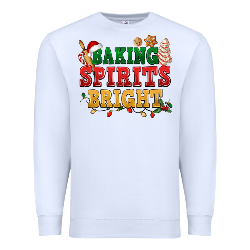 Baking Spirits Bright Premium Sweatshirt by NancyCooperArtShop | Teevron