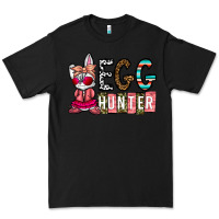 Black Egg Hunter Premium Tee - CowhideDigitalArt